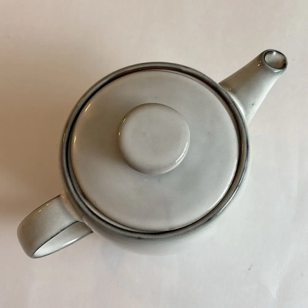 IKEA Gladelig Gray Teapot Stoneware